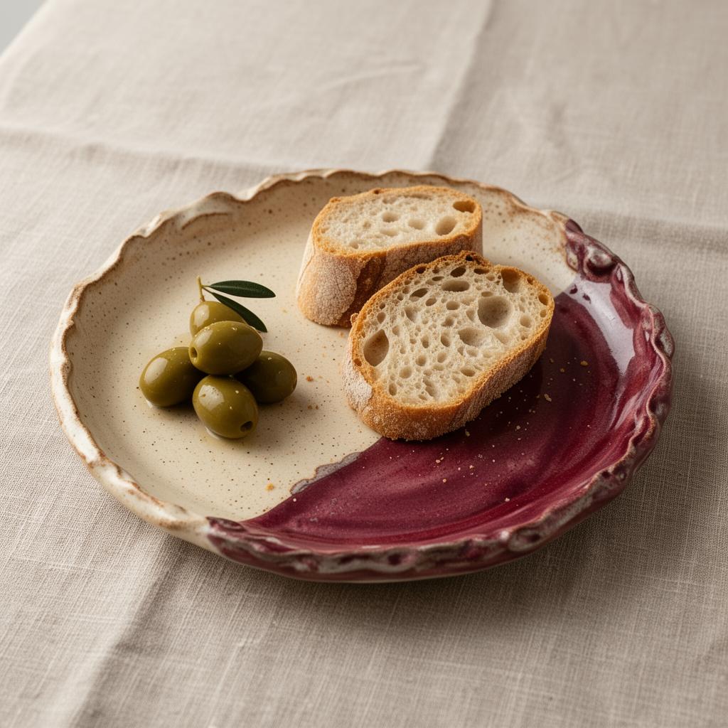 Pieza de cerámica artesanal